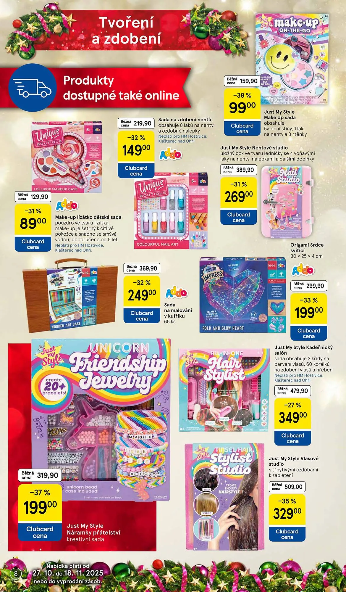 Tesco leták - 27. října 18. listopadu 2025 - Page 8