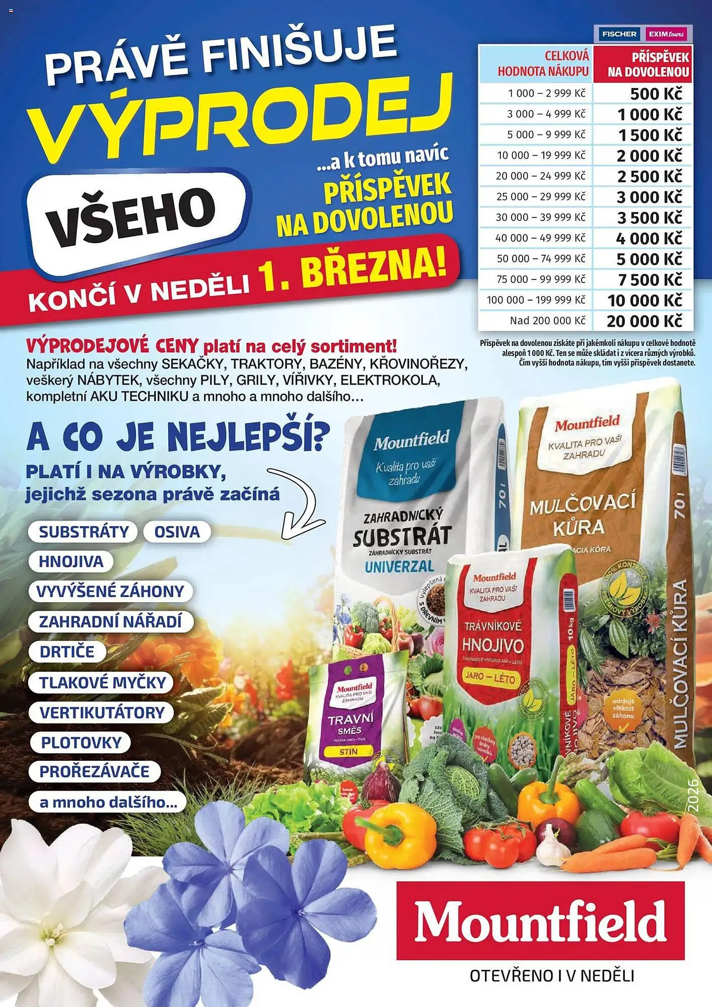 Mountfield leták - 1. března 31. srpna 2026 - Page 1