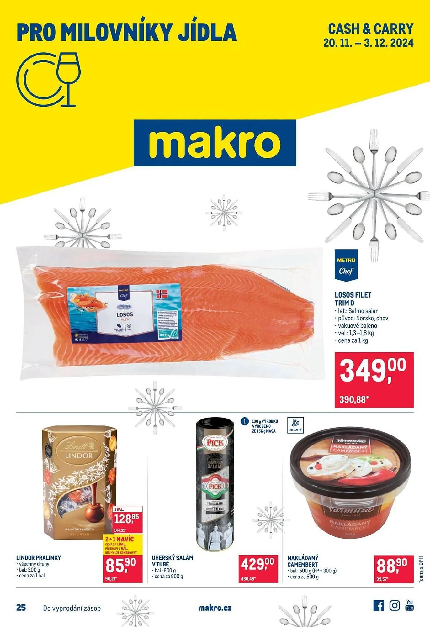 Makro leták - 20. listopadu 3. prosince 2024 - Page 1