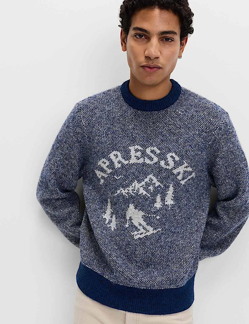 Svetr Après Ski s kulatým výstřihem