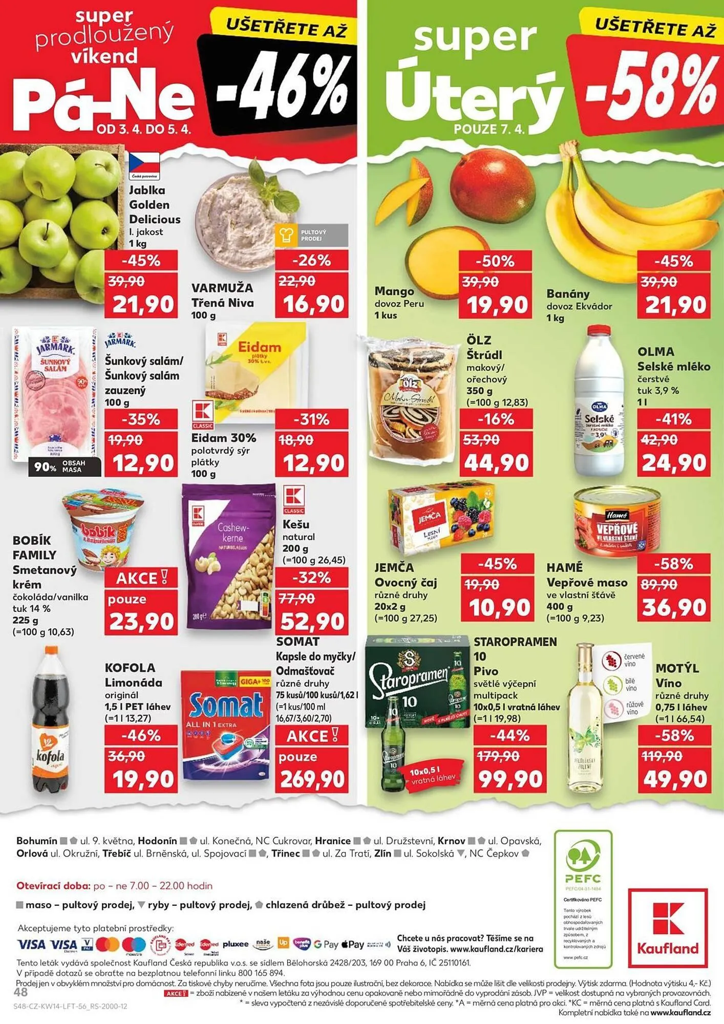 Kaufland leták - 1. dubna 7. dubna 2026 - Page 48