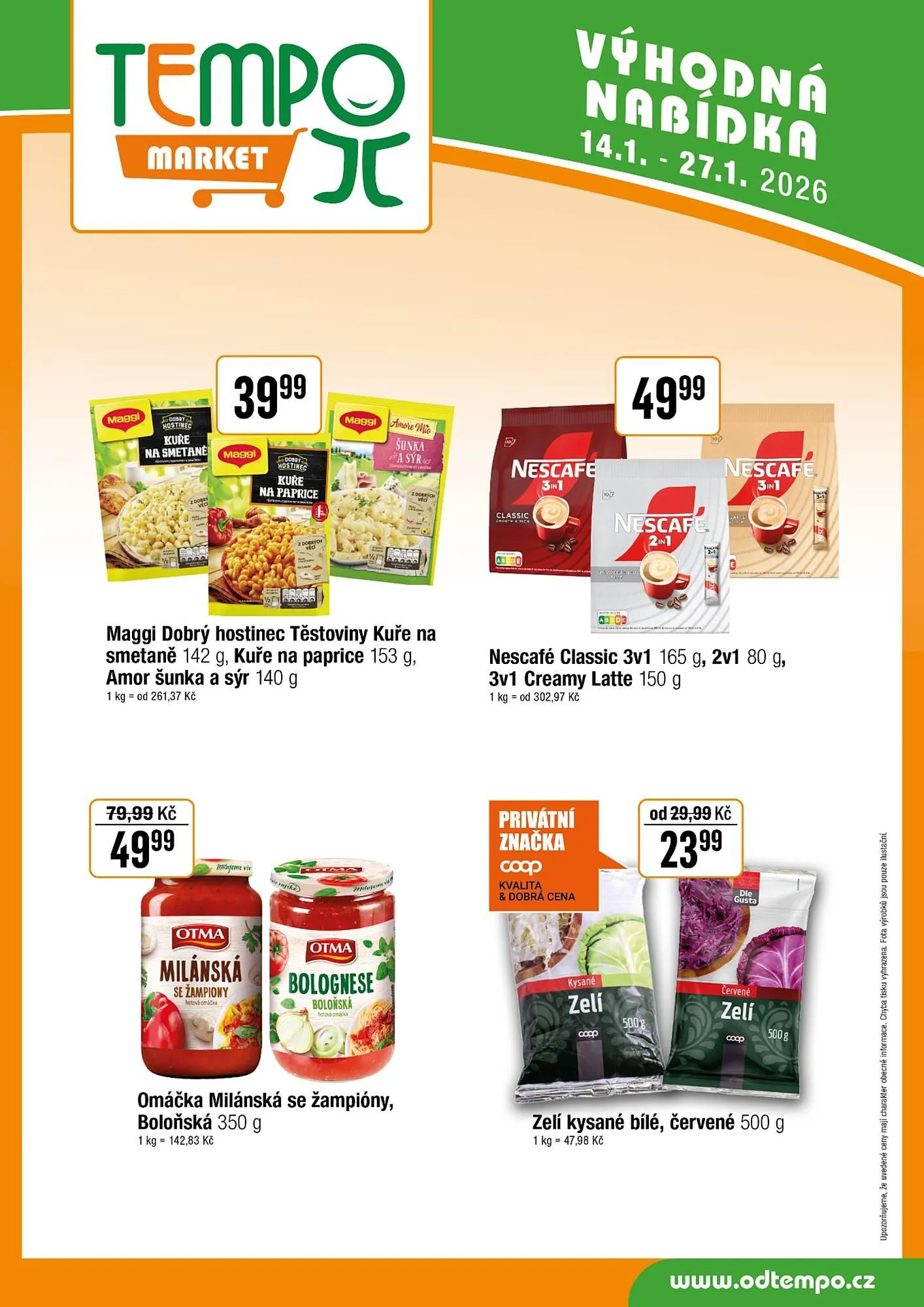 TEMPO leták - 14. ledna 27. ledna 2026 - Page 14