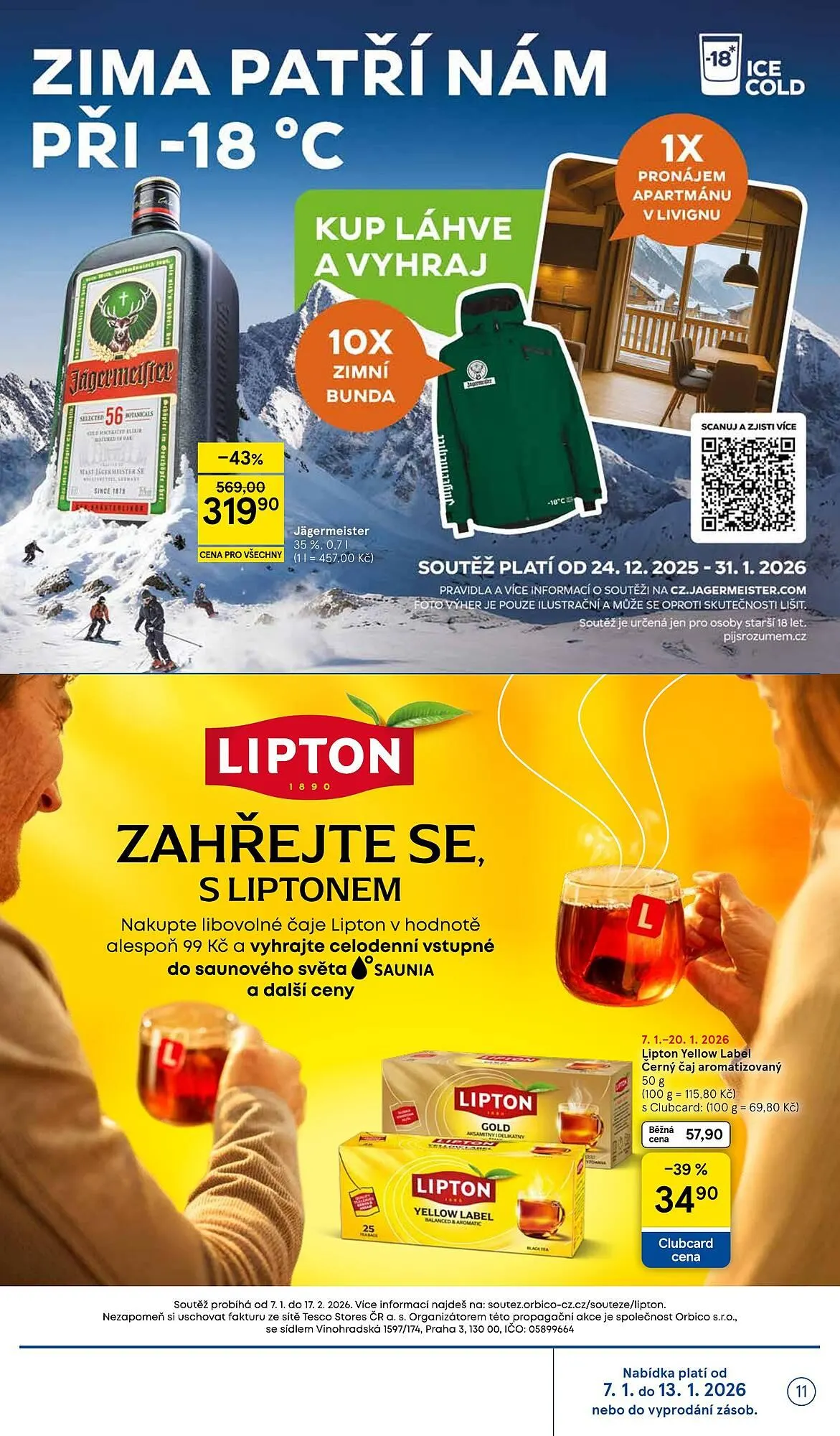 Tesco leták - 7. ledna 13. ledna 2026 - Page 11