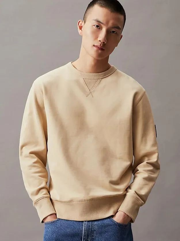 Monogram Terry Badge Sweatshirt