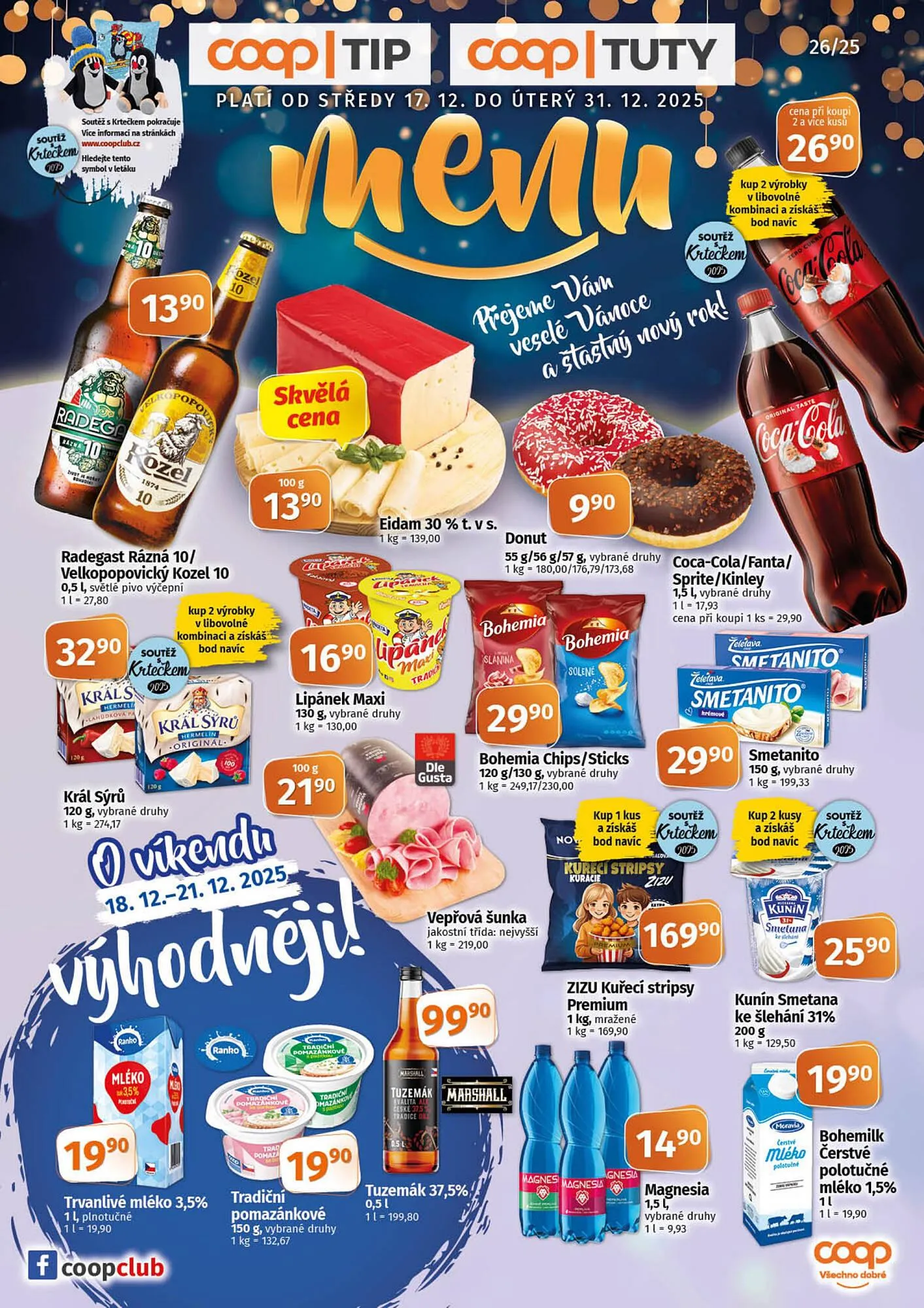 COOP TIP leták - 17. prosince 31. prosince 2025 - Page 1