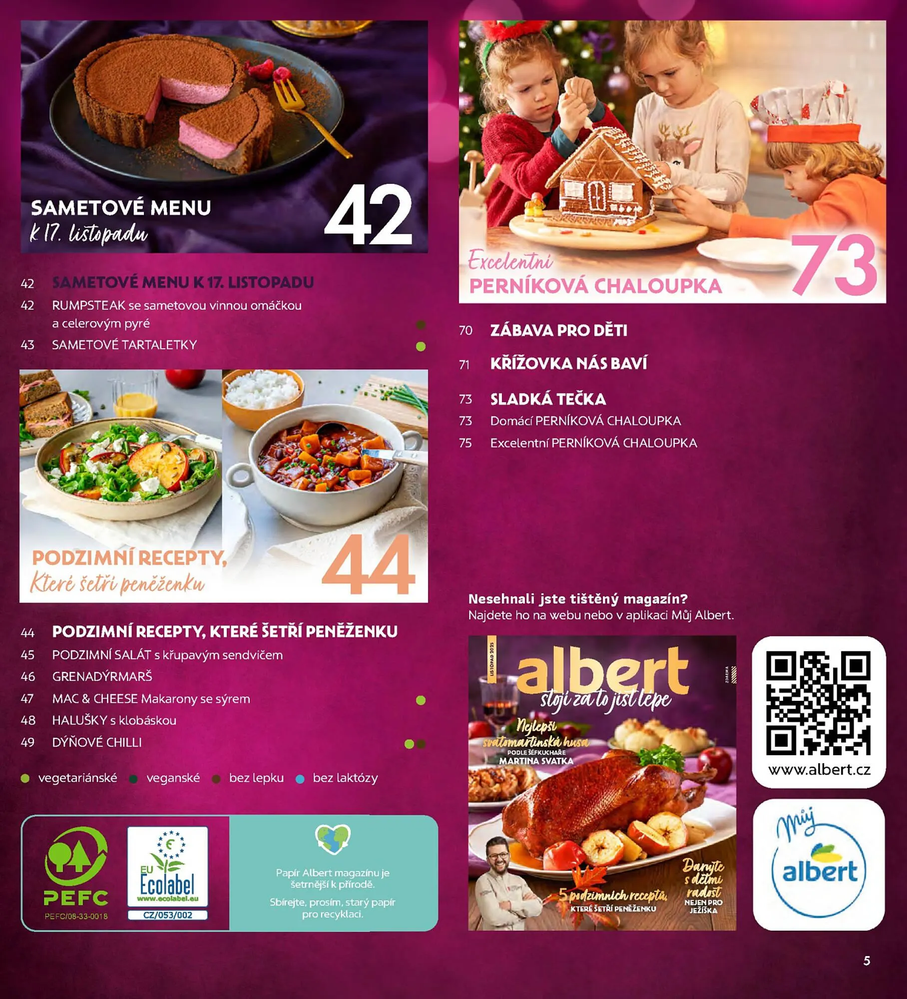 Albert leták - 1. listopadu 30. listopadu 2025 - Page 5