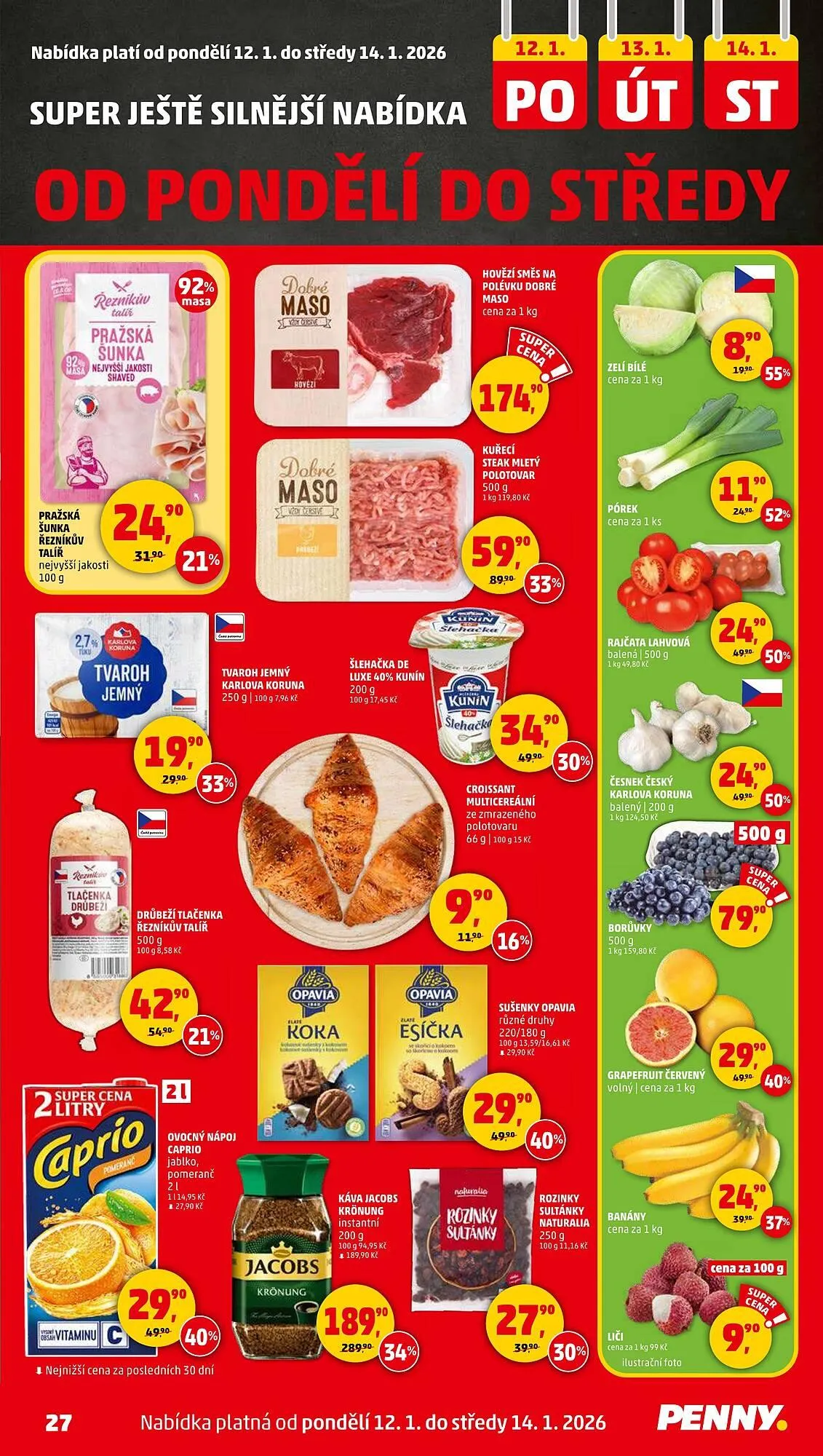 Penny Market leták - 8. ledna 14. ledna 2026 - Page 27