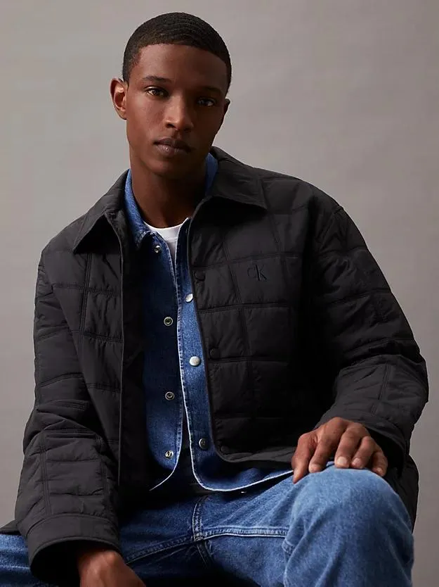 Relaxed Lightweight Quilted Jacket