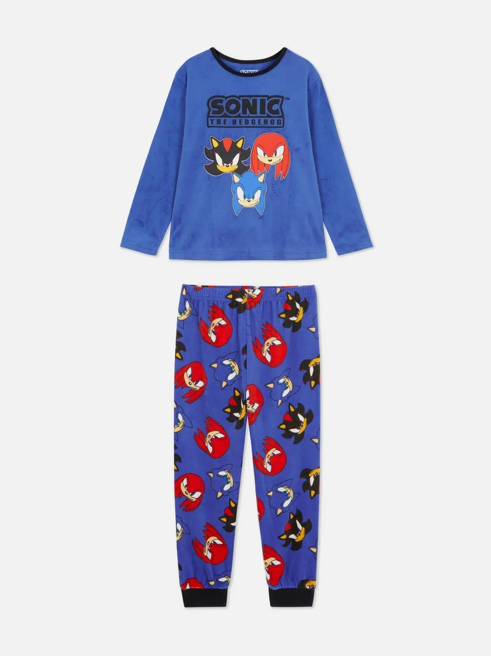 3-10 let | Pohodlné pyžamo Ježek Sonic