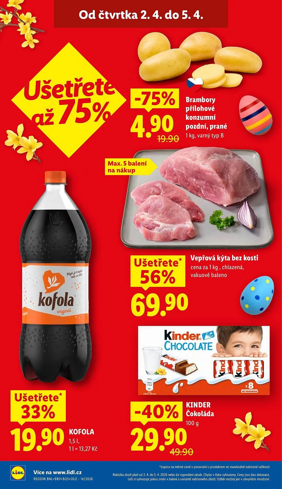 Lidl leták - 2. dubna 5. dubna 2026 - Page 2