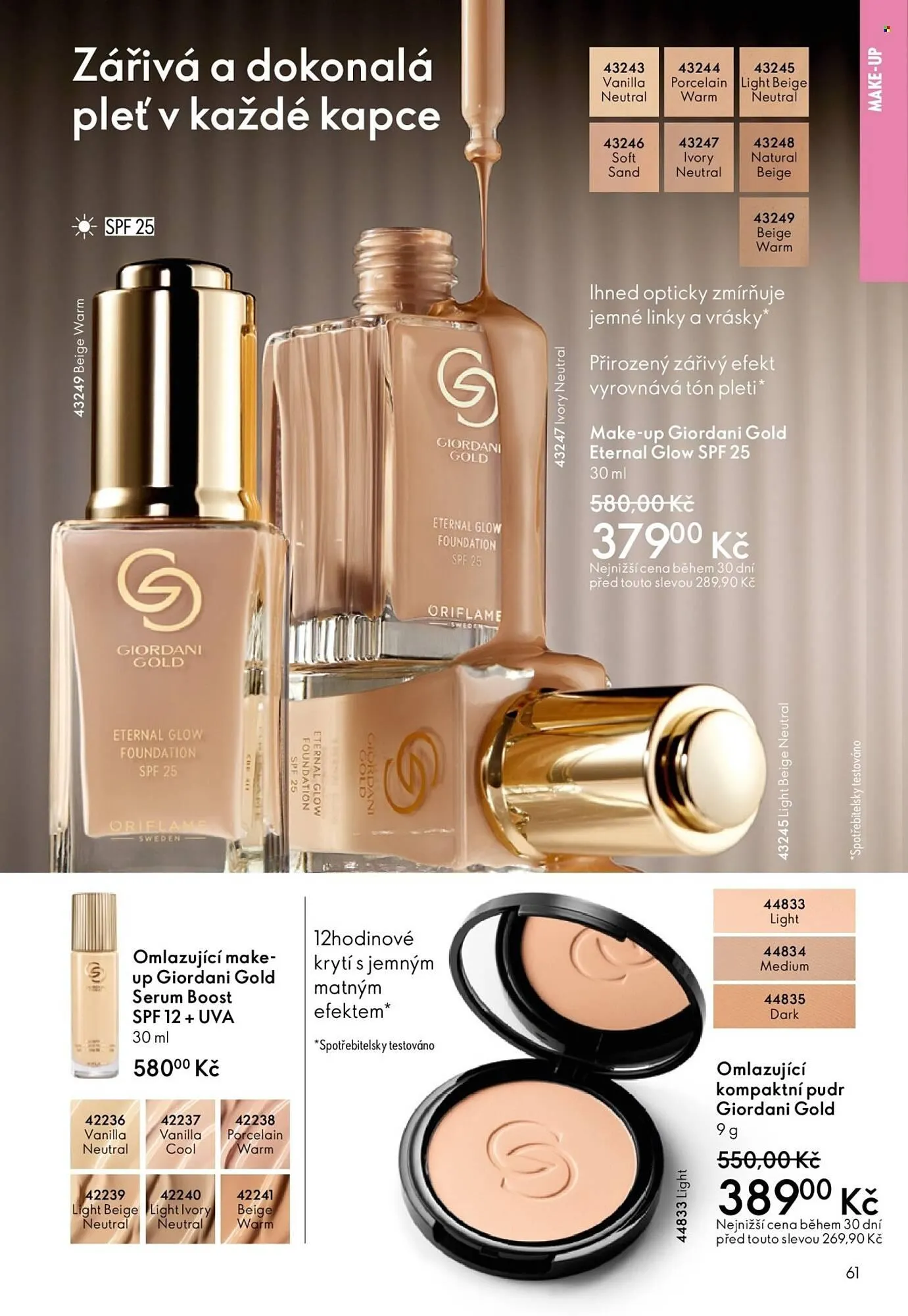 Oriflame leták - 3. prosince 29. prosince 2025 - Page 61