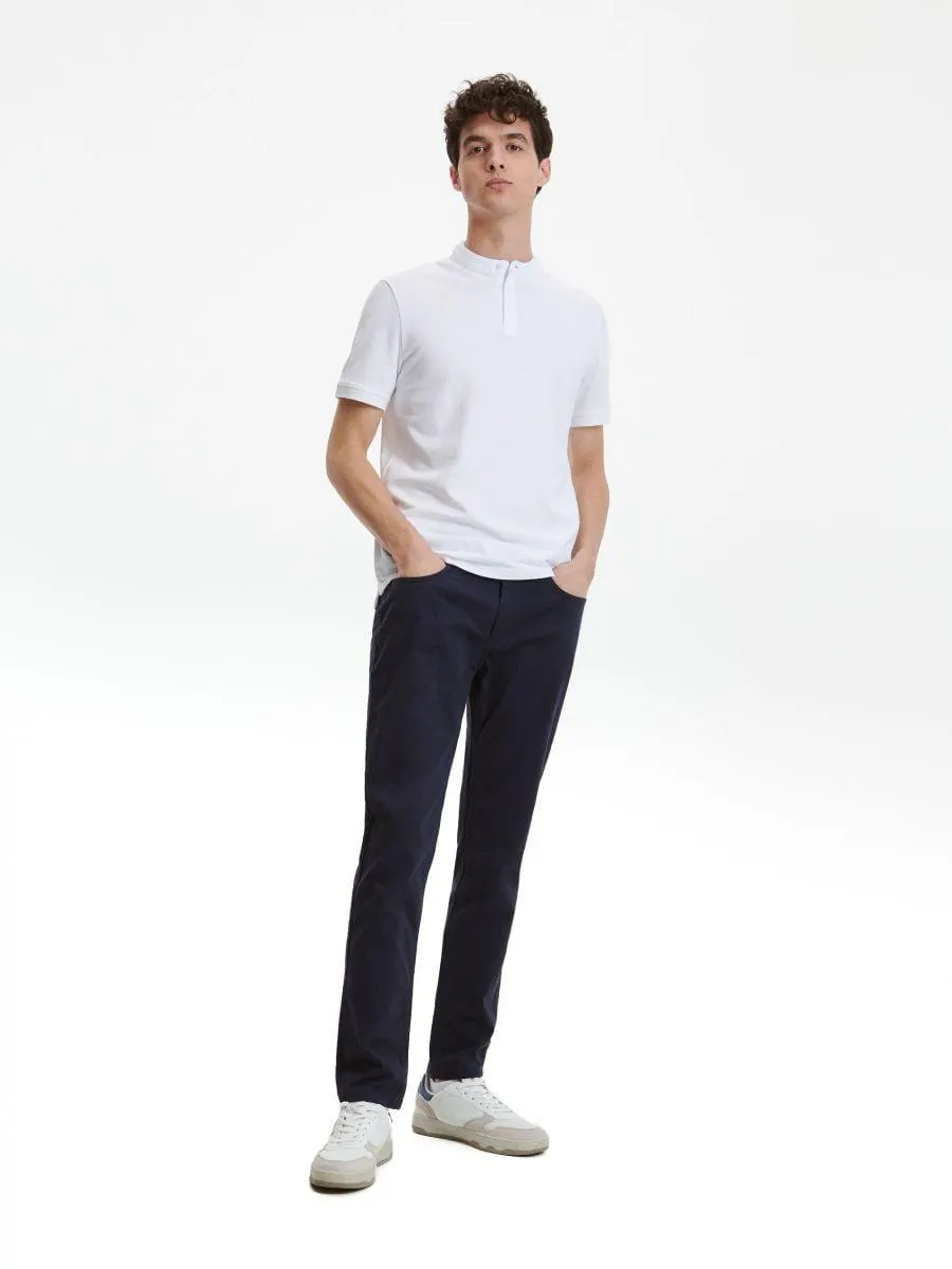 Polo střihu regular se stojáčkem