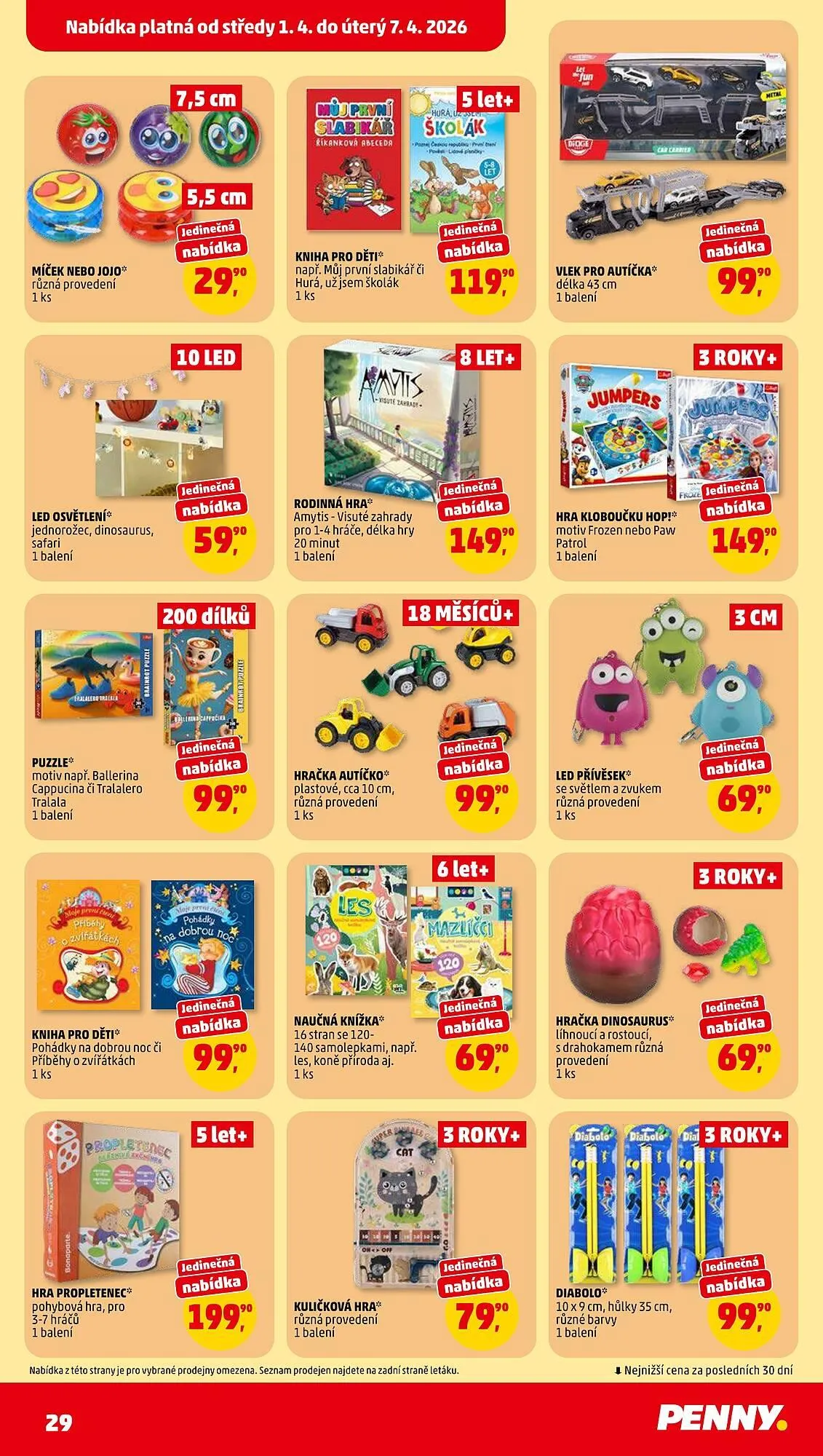 Penny Market leták - 1. dubna 7. dubna 2026 - Page 29