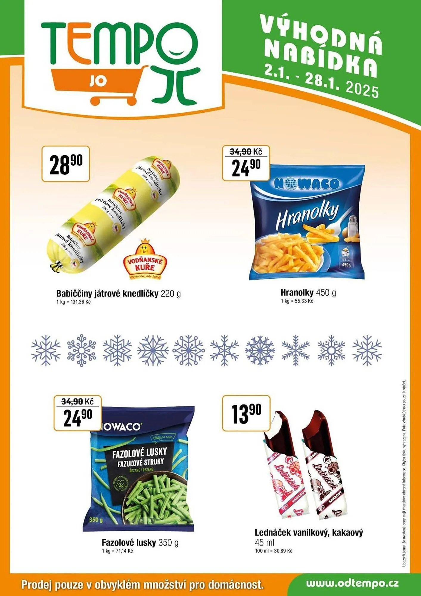 TEMPO leták - 3. ledna 28. ledna 2025 - Page 5