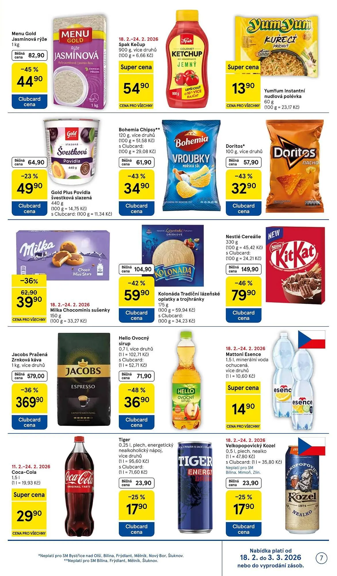 Tesco leták - 18. února 24. února 2026 - Page 7
