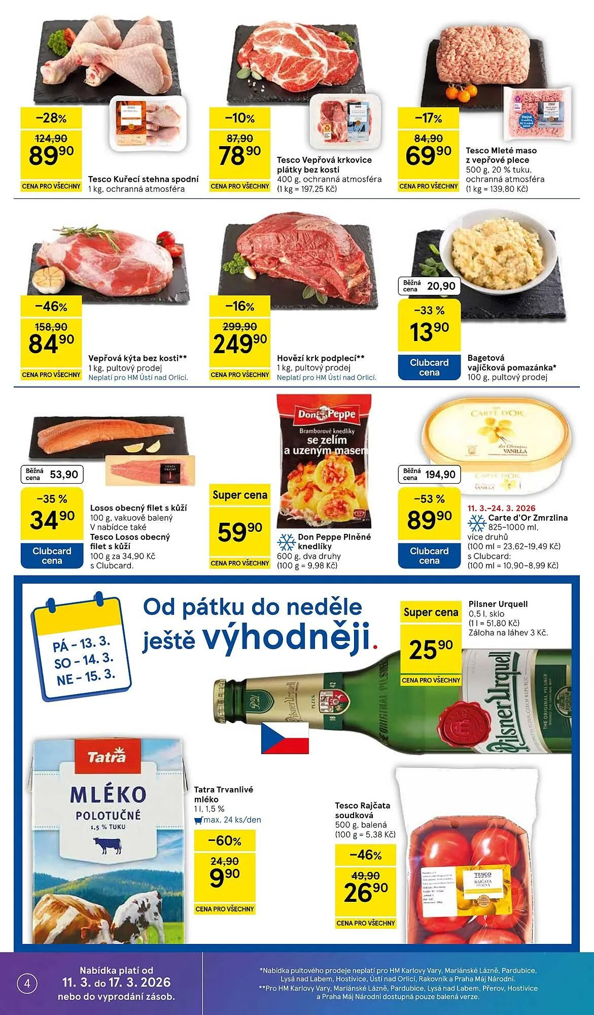 Tesco leták - 11. března 17. března 2026 - Page 4
