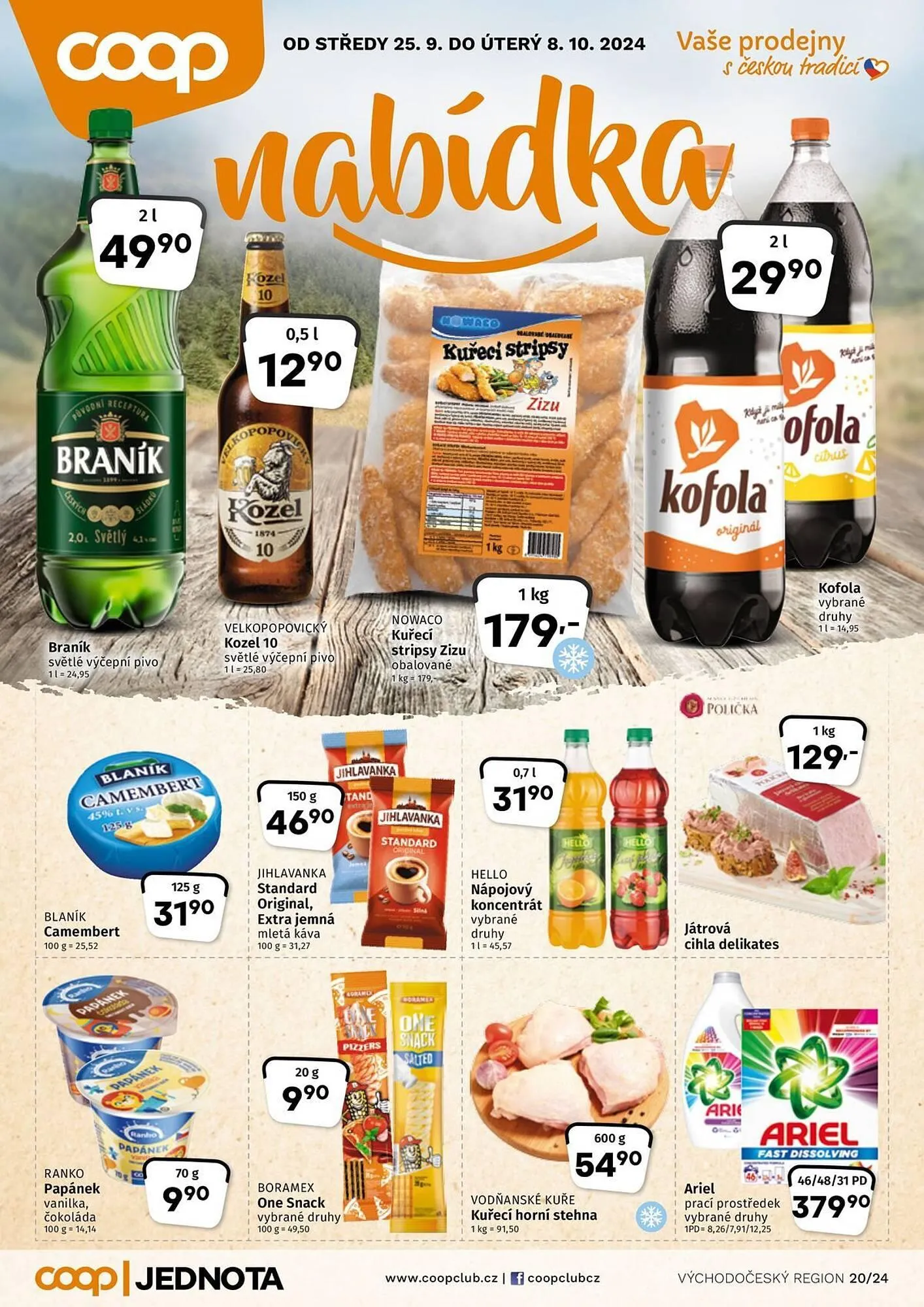 Coop leták - 25. září 8. října 2024 - Page 1