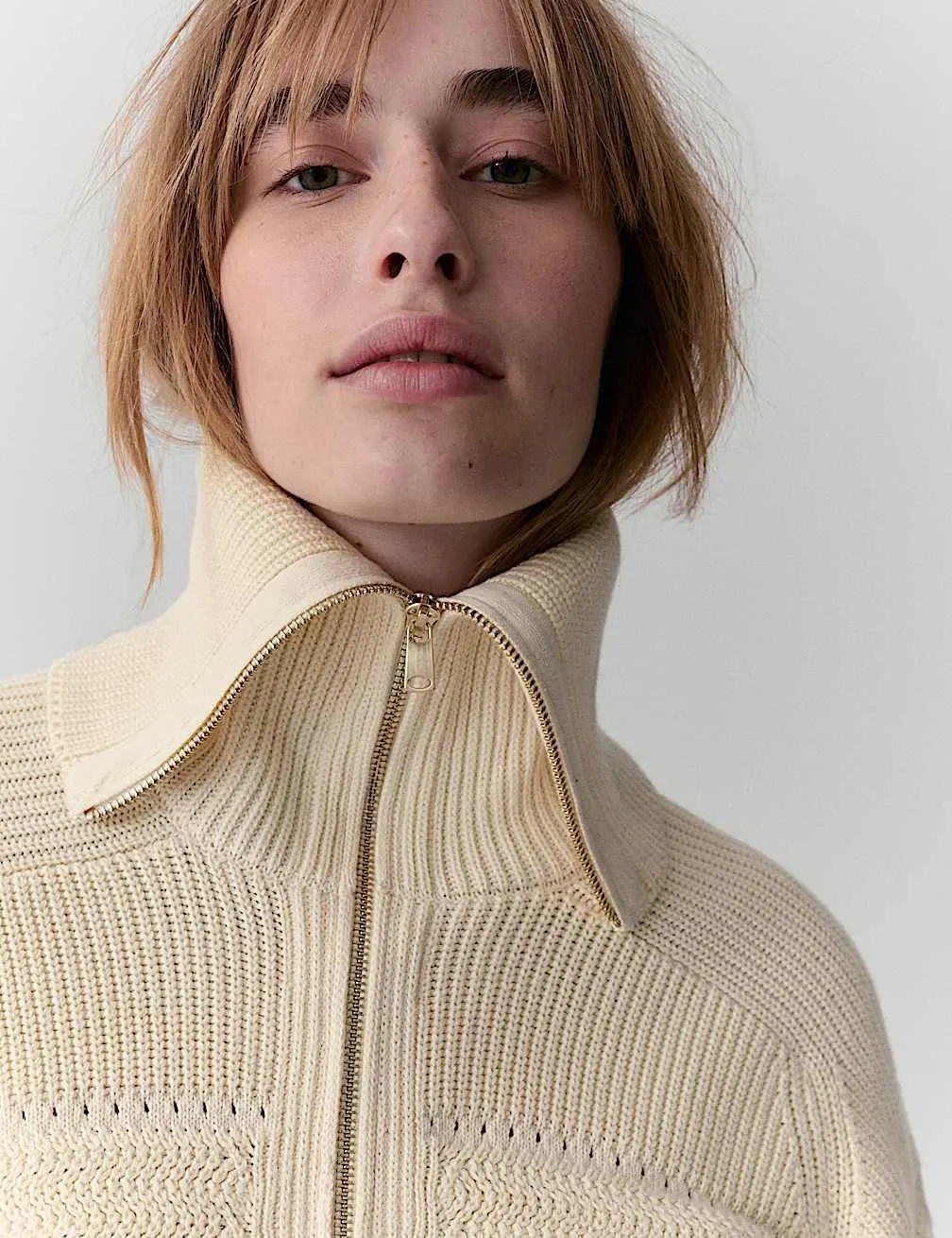 Kardigan s límečkem a vysokým podílem bavlny