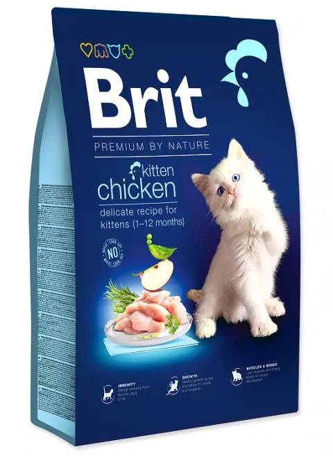 Brit Premium by Nature Cat Kitten Chicken 8kg