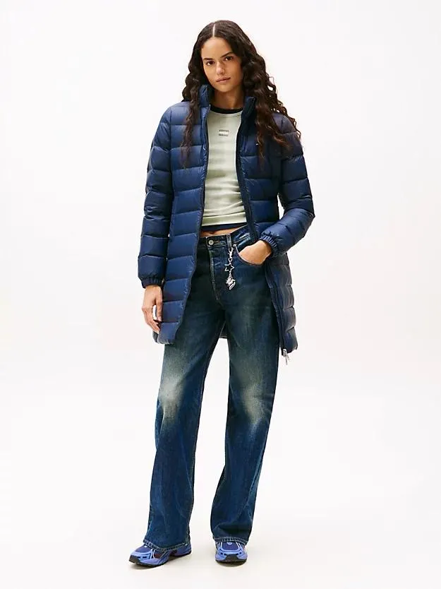 Shiny Water Repellent Down Puffer Coat