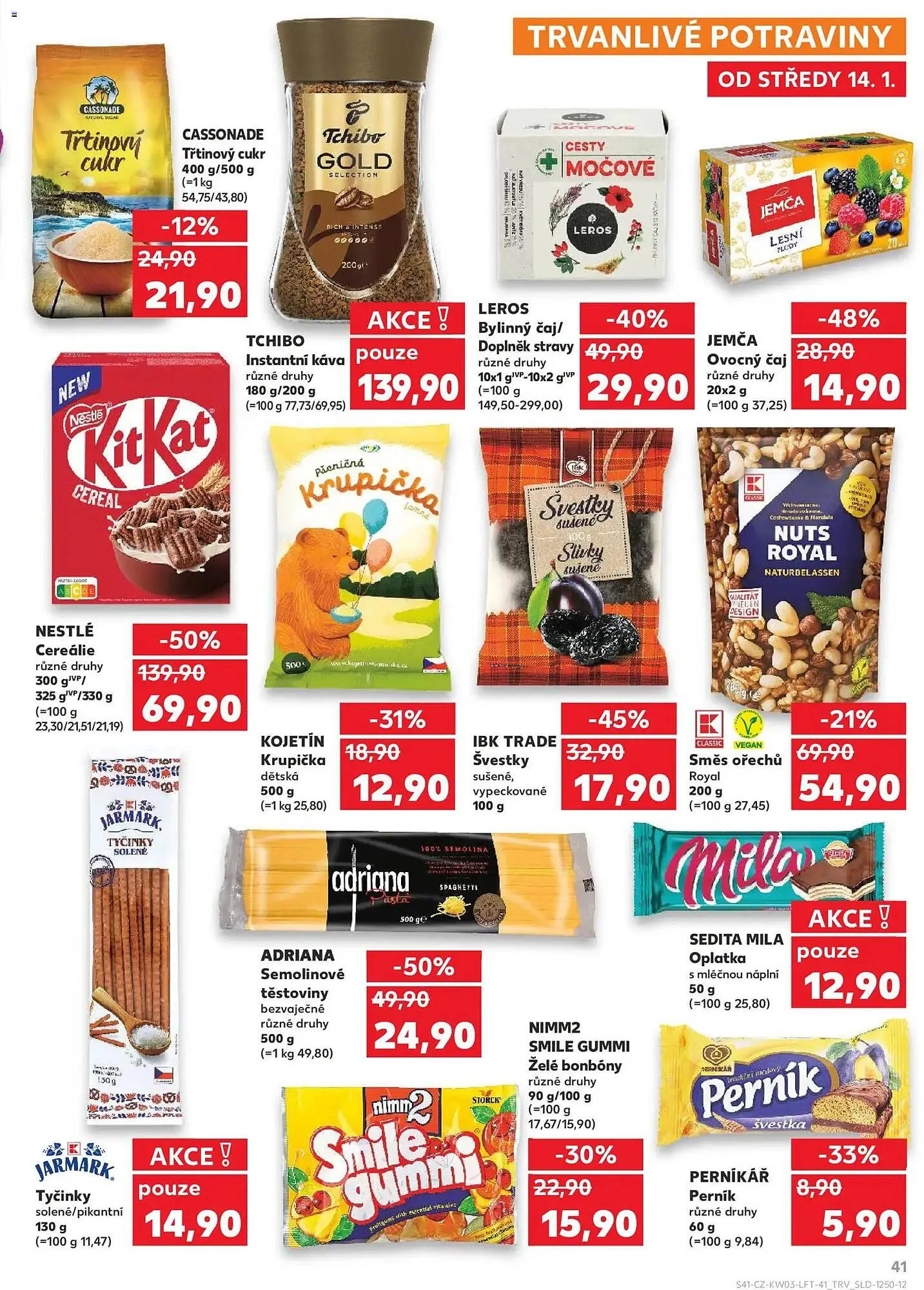 Kaufland leták - 14. ledna 20. ledna 2026 - Page 41