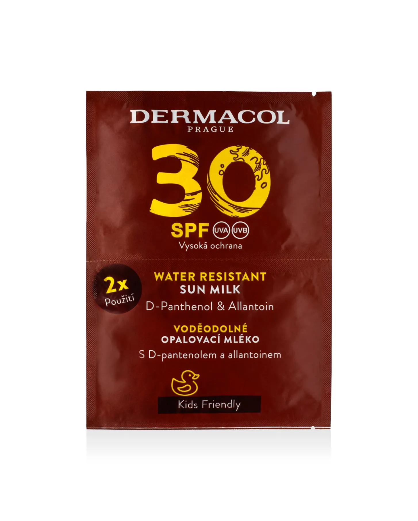 SUN Mléko na opalování SPF 30, 2 x 15 ml