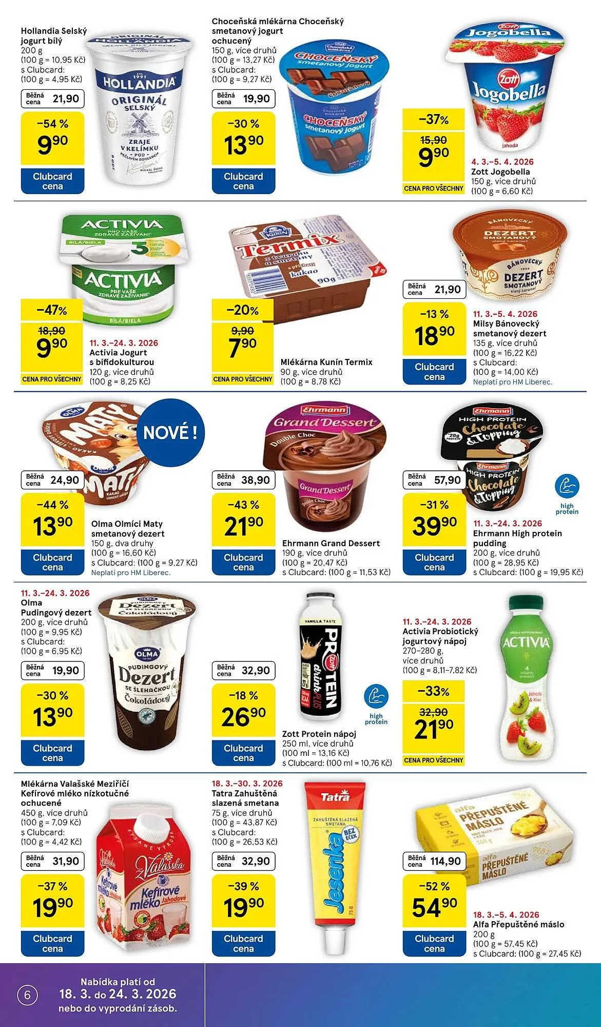 Tesco leták - 18. března 24. března 2026 - Page 6