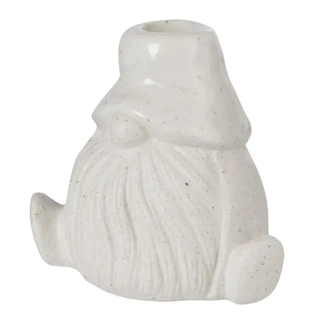 GUNAR Svícen na dlouhou svíčku - béžová