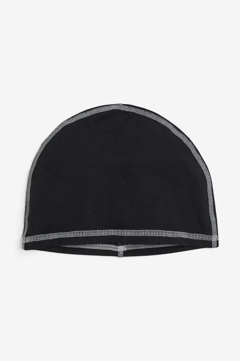 Warm running beanie