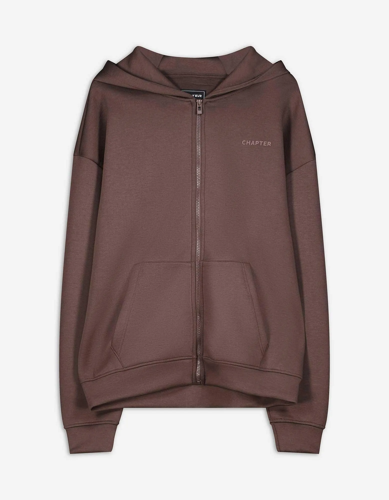 Jachetă sport - Oversized Fit - Maro inchis