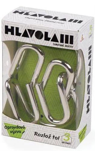 Kovový hlavolam – Zamotané drátky