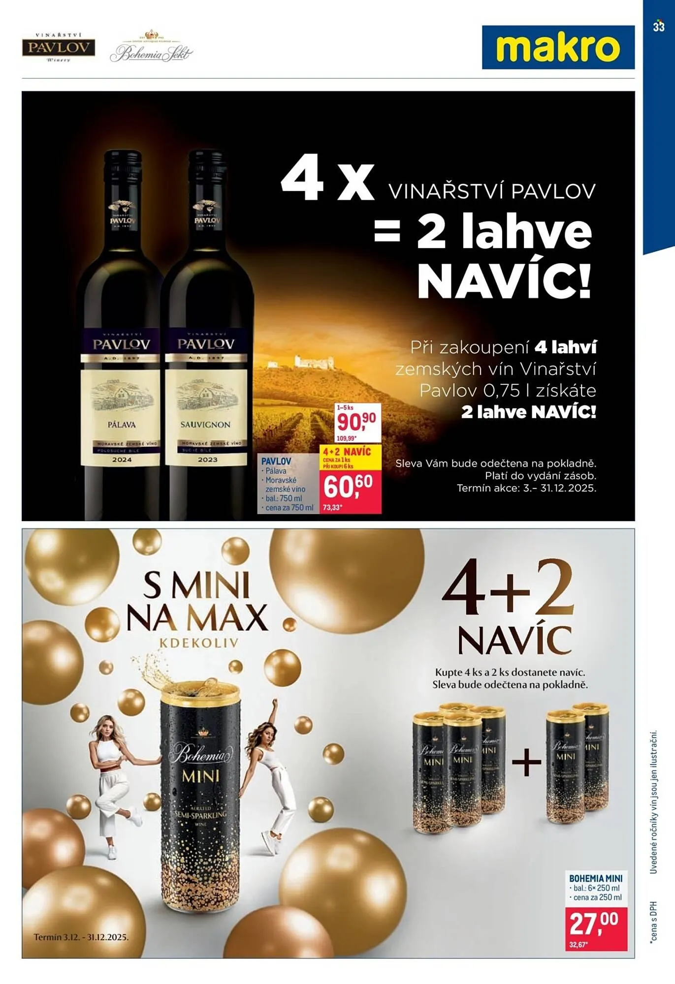 Makro leták - 3. prosince 31. prosince 2025 - Page 33