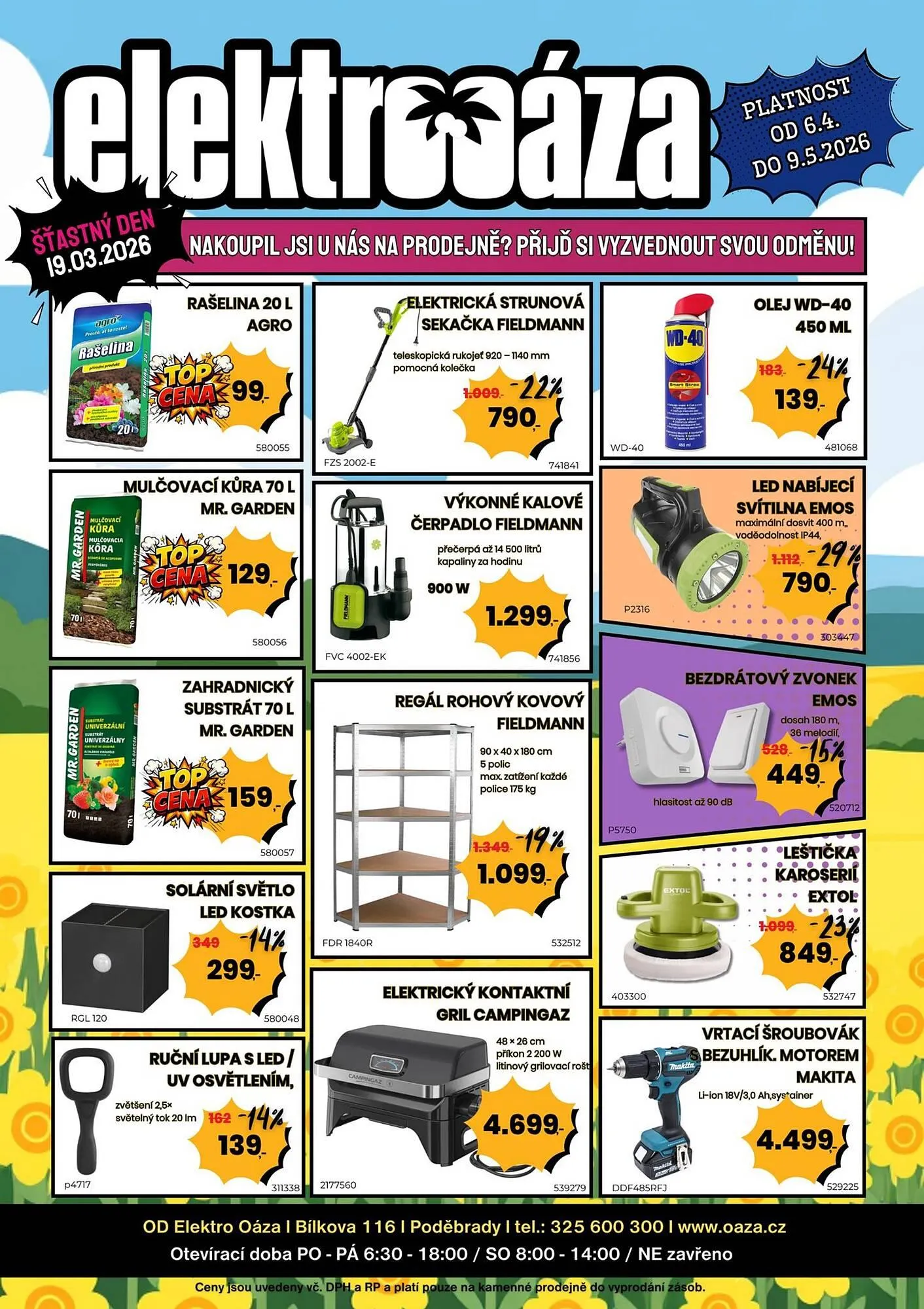 Elektro Oáza leták - 6. dubna 9. května 2026 - Page 1