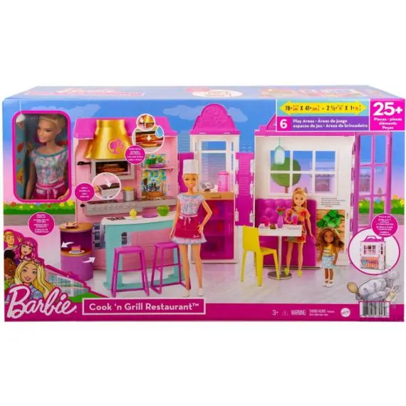 Barbie sada Restaurace s příslušenstvím