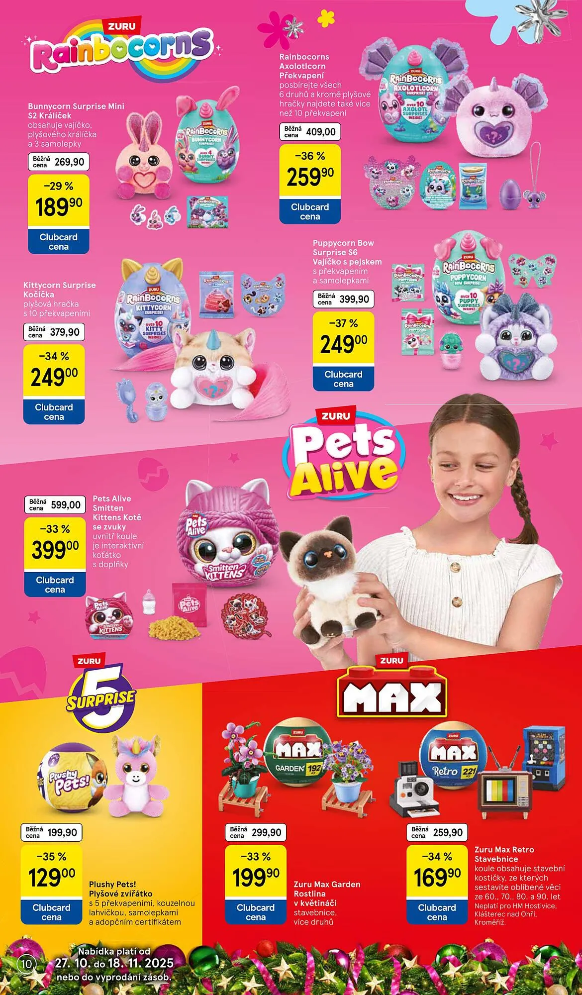 Tesco leták - 27. října 18. listopadu 2025 - Page 10