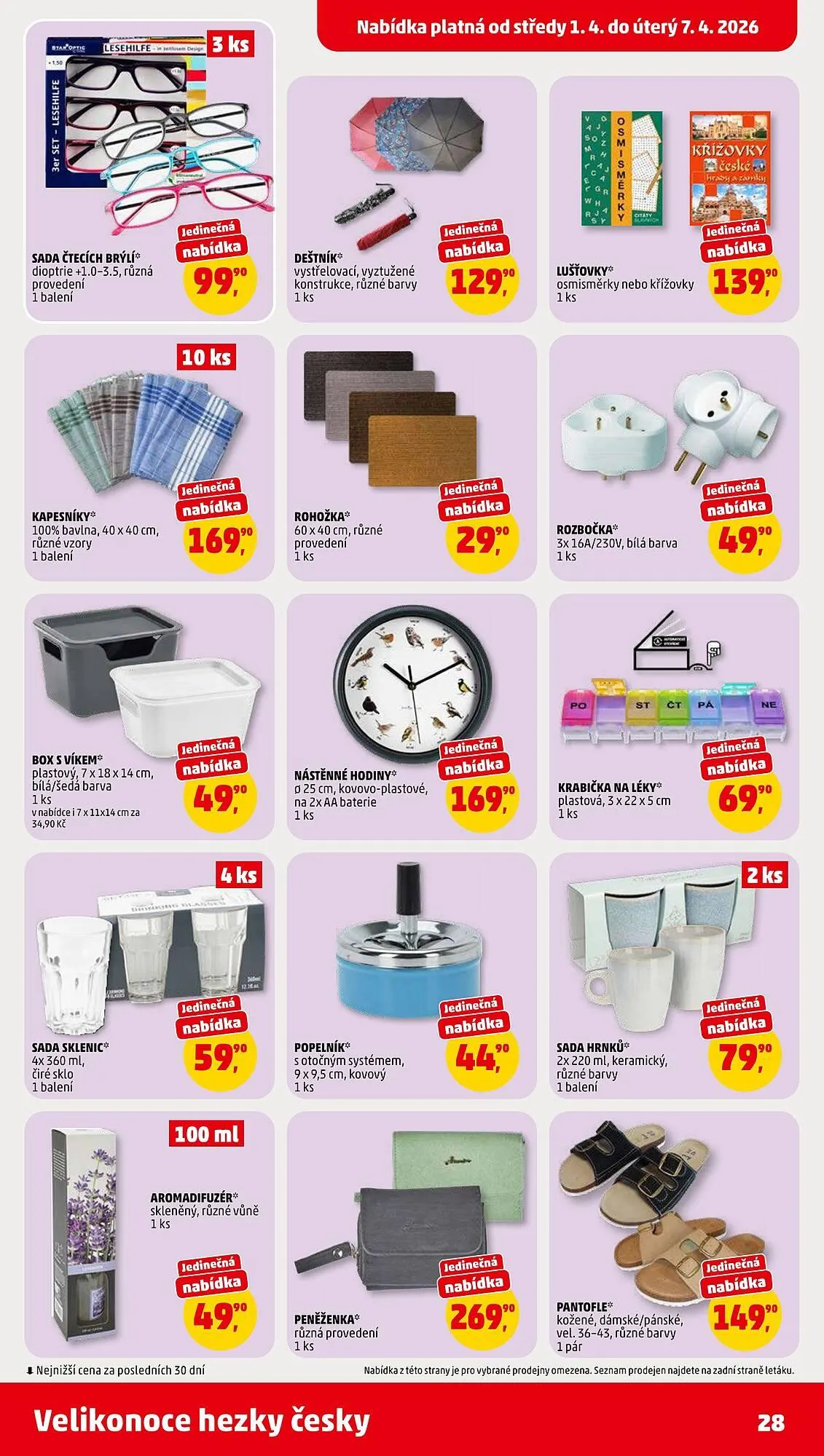 Penny Market leták - 1. dubna 7. dubna 2026 - Page 28