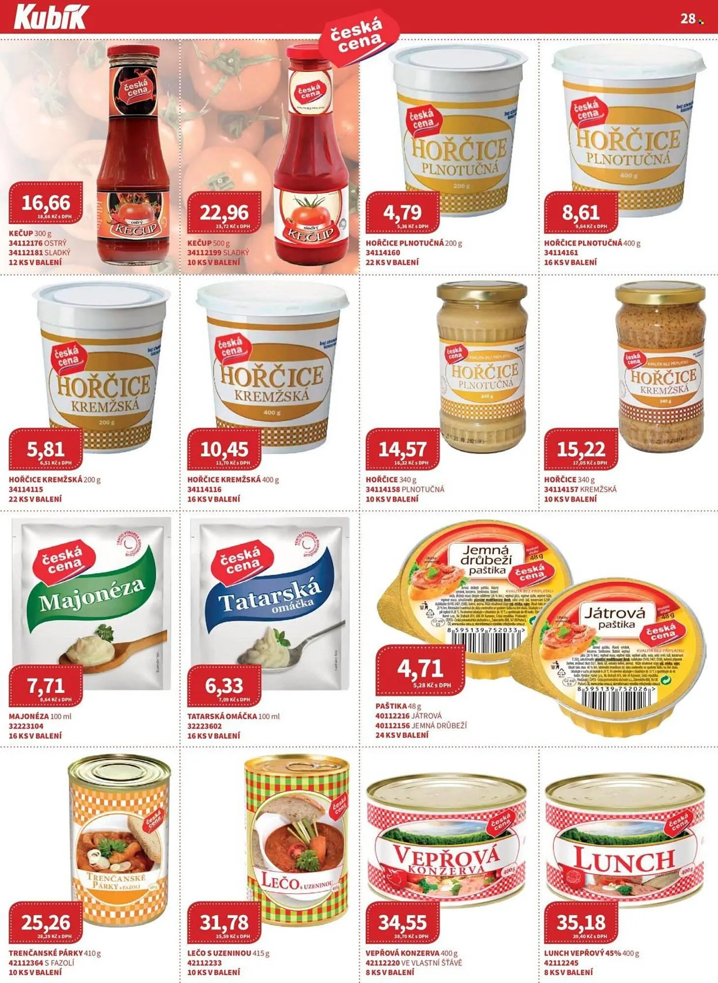 Kubík potraviny leták - 1. ledna 31. ledna 2026 - Page 28