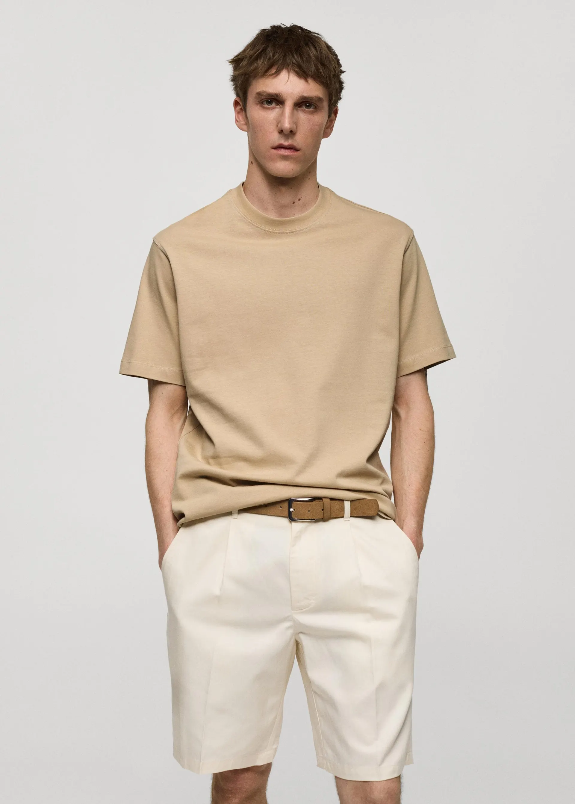 Tričko basic relax fit 100% bavlna