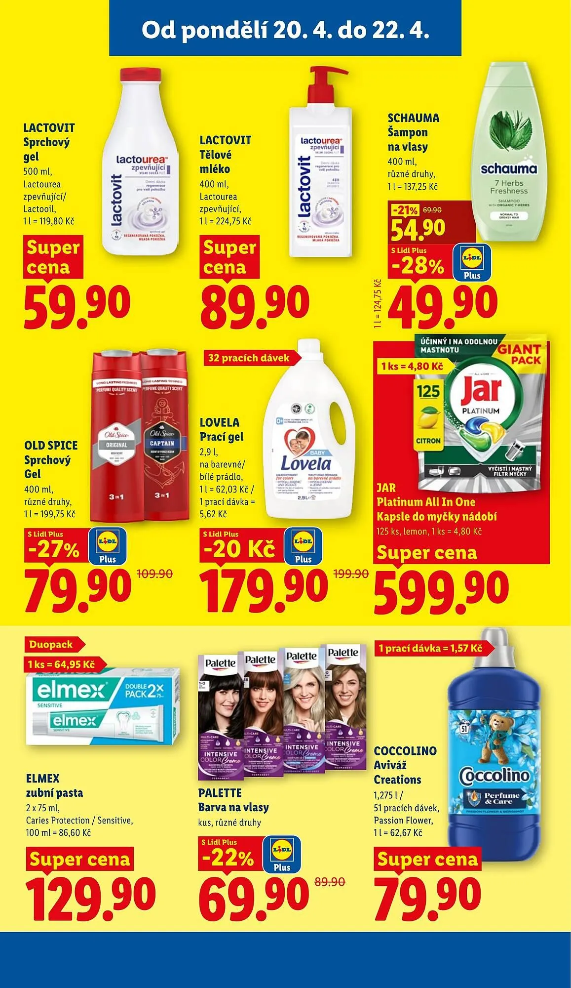 Lidl leták - 20. dubna 22. dubna 2026 - Page 19