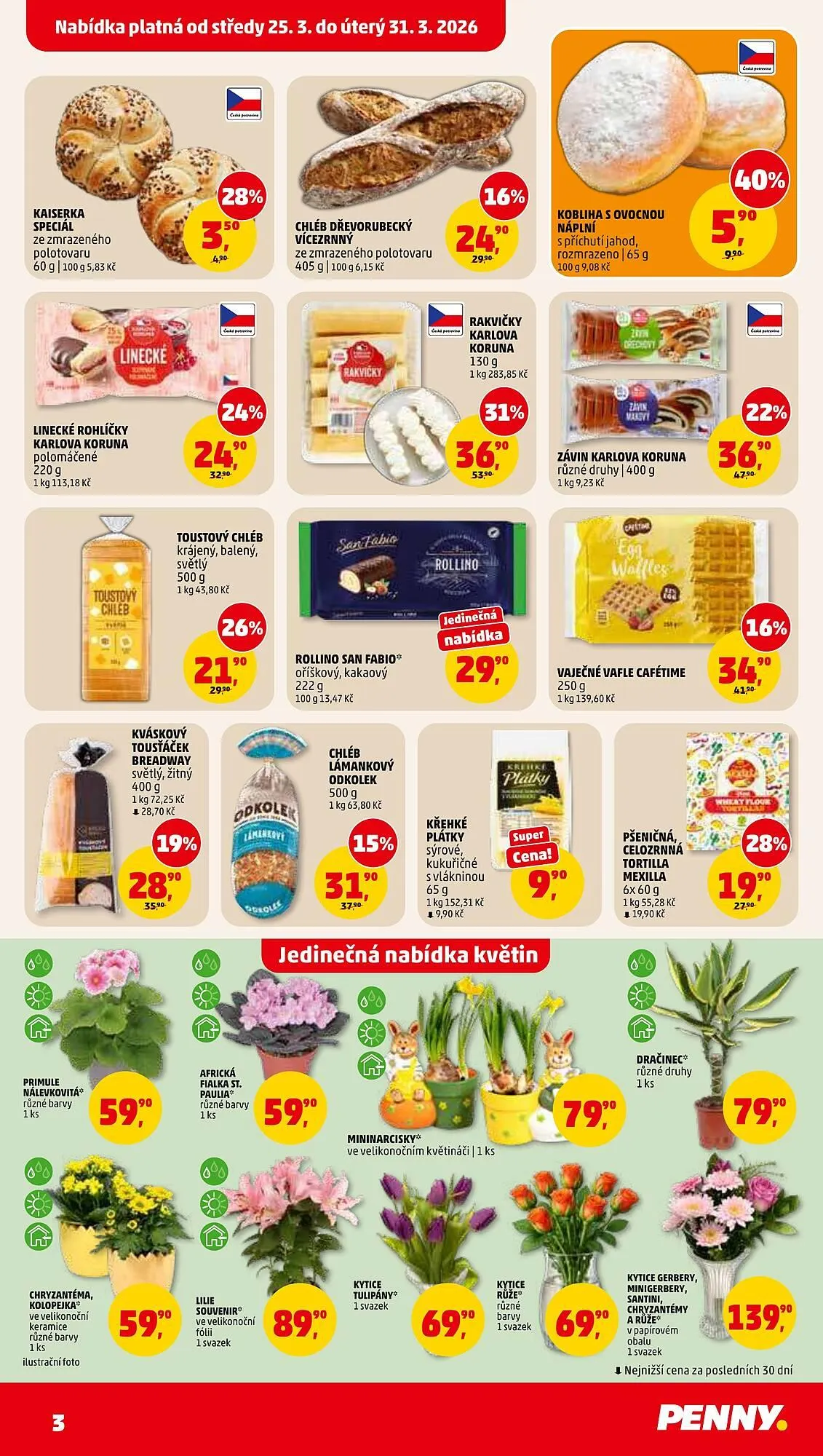 Penny Market leták - 25. března 31. března 2026 - Page 3