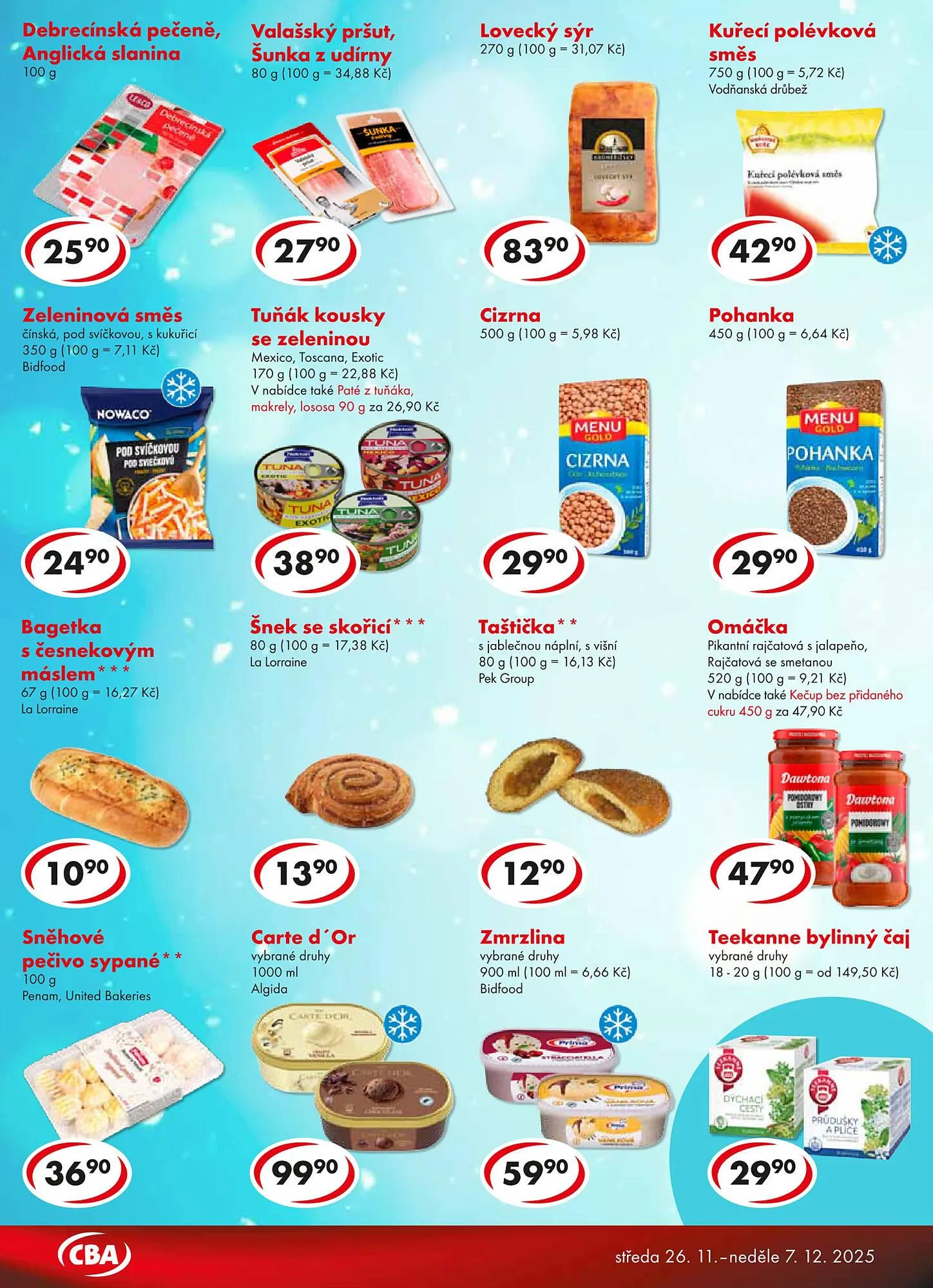 CBA leták - 26. listopadu 7. prosince 2025 - Page 4