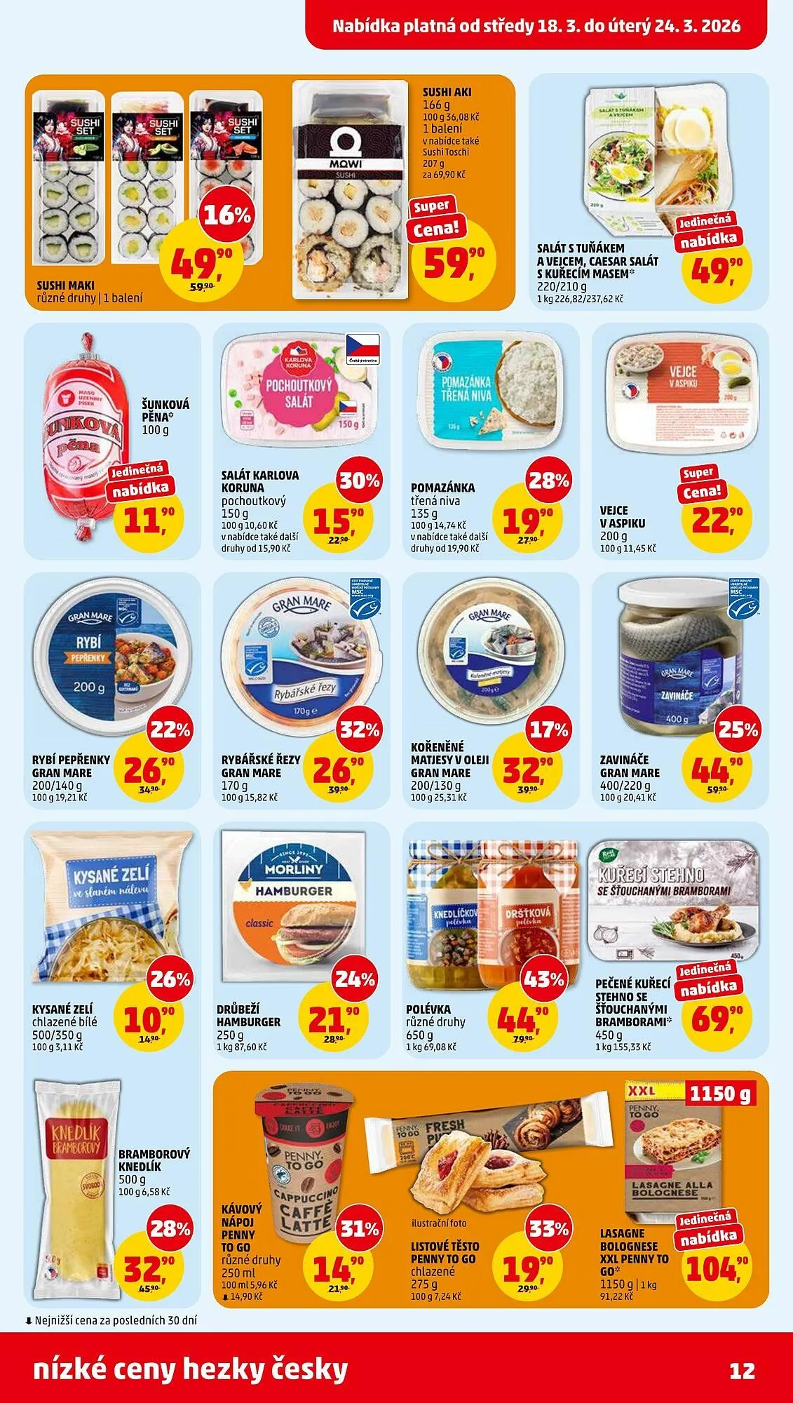 Penny Market leták - 18. března 24. března 2026 - Page 12