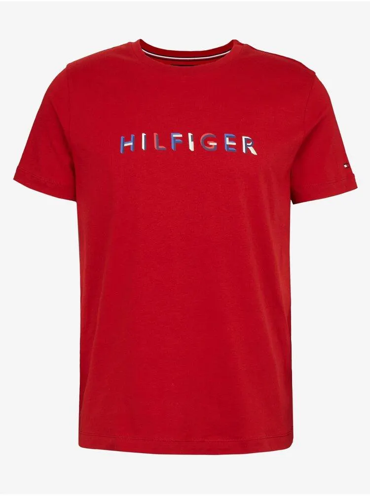 Červené pánské tričko Tommy Hilfiger