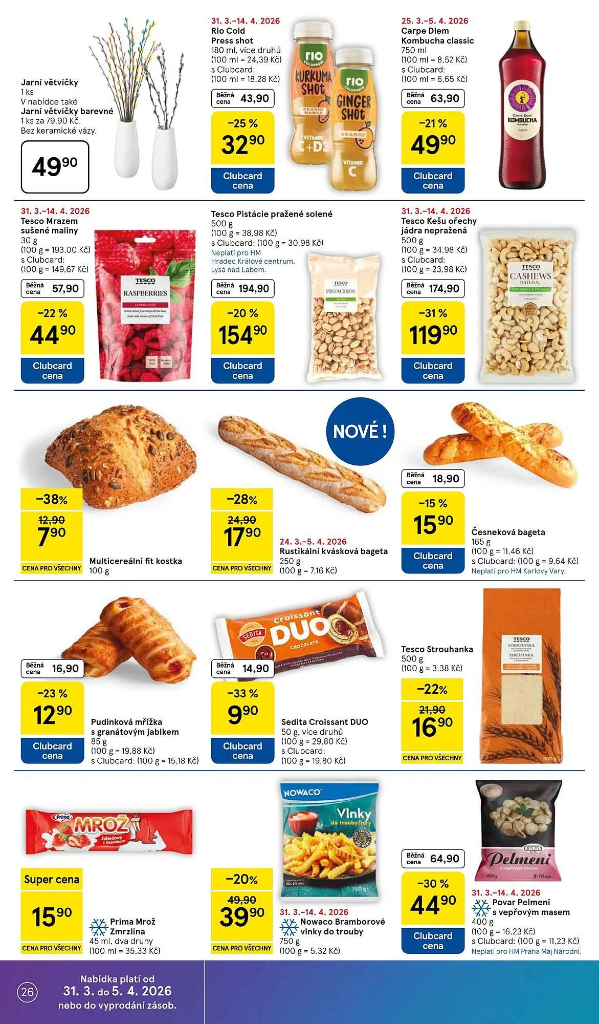 Tesco leták - 31. března 5. dubna 2026 - Page 26