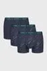 3PACK Bavlněné boxerky Light
