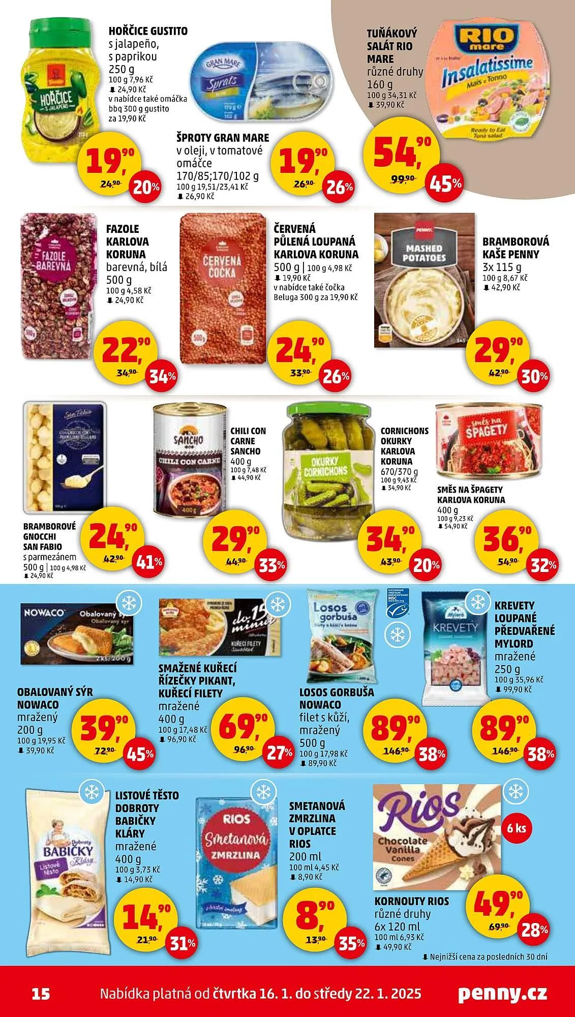 Penny Market leták - 16. ledna 22. ledna 2025 - Page 15