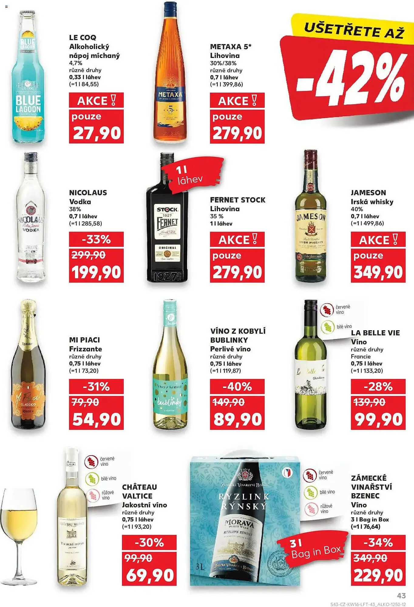 Kaufland leták - 15. dubna 21. dubna 2026 - Page 43