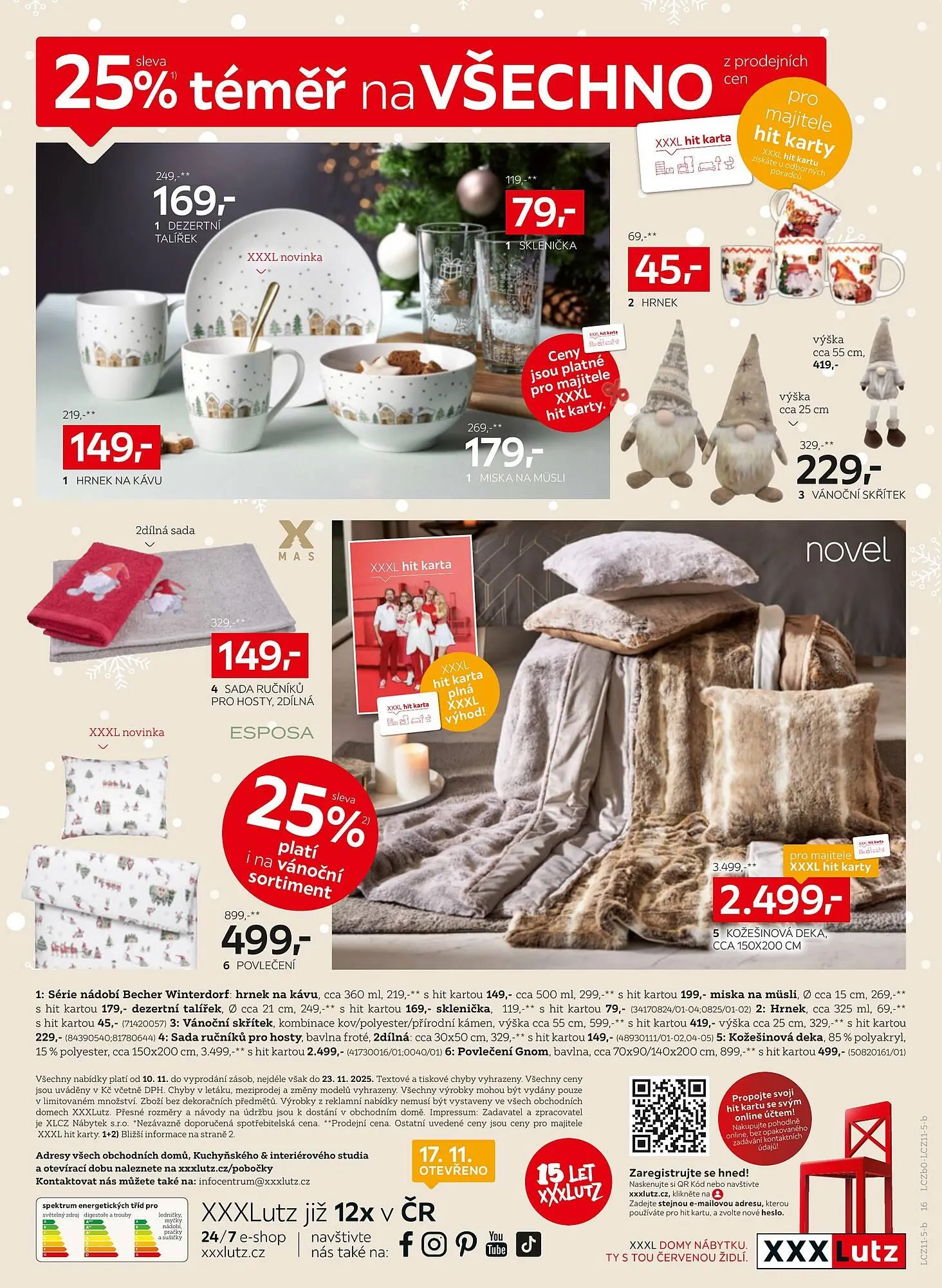 XXXLutz leták - 10. listopadu 23. listopadu 2025 - Page 16