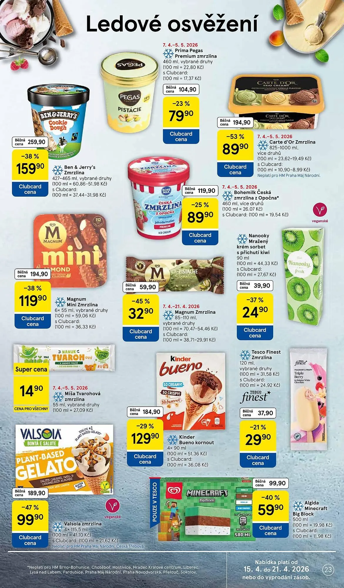 Tesco leták - 15. dubna 21. dubna 2026 - Page 23