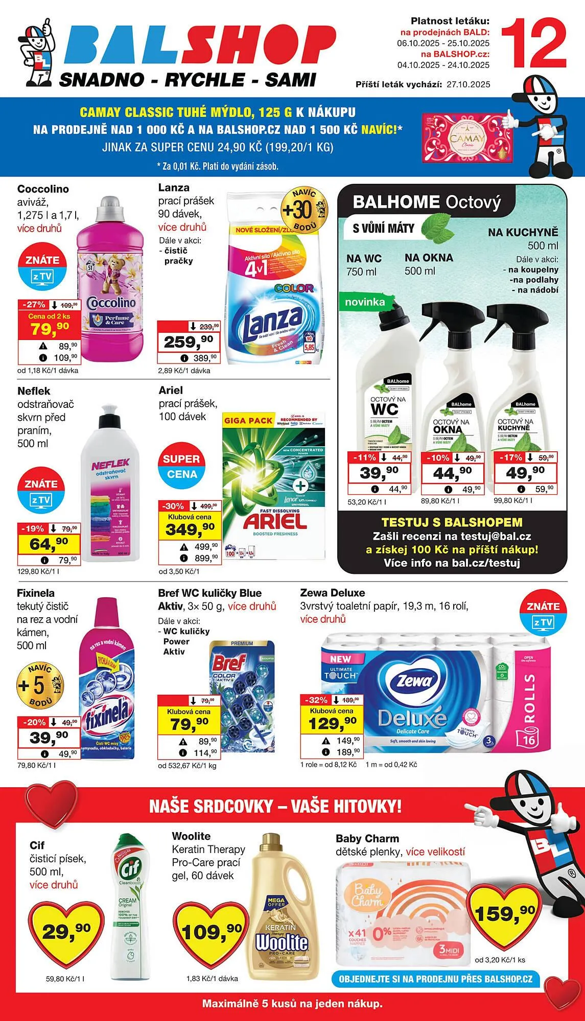 Barvy a laky drogerie leták - 1